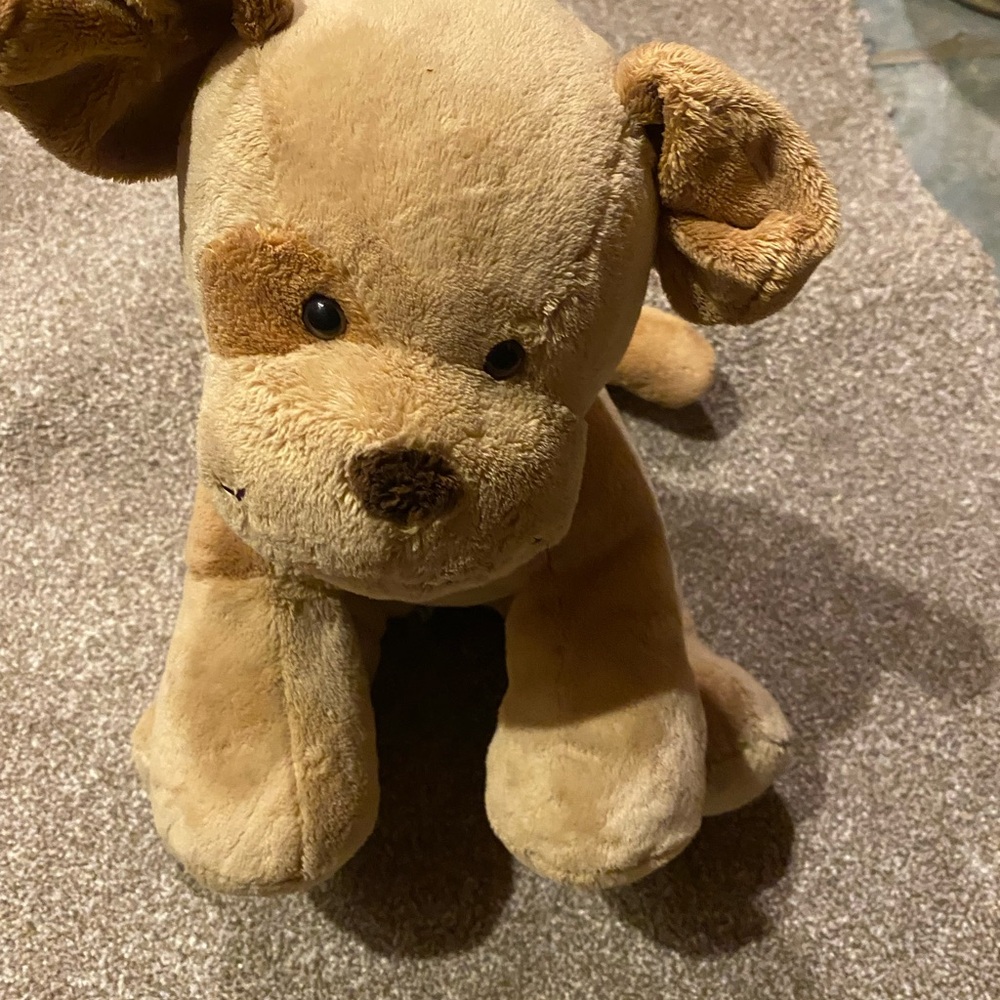 Build-A-Bear Tan and Brown Puppy Stuffed Animal